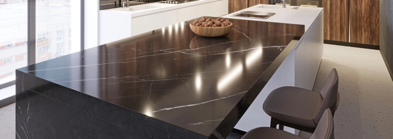 Black Marble Kitchen Countertops