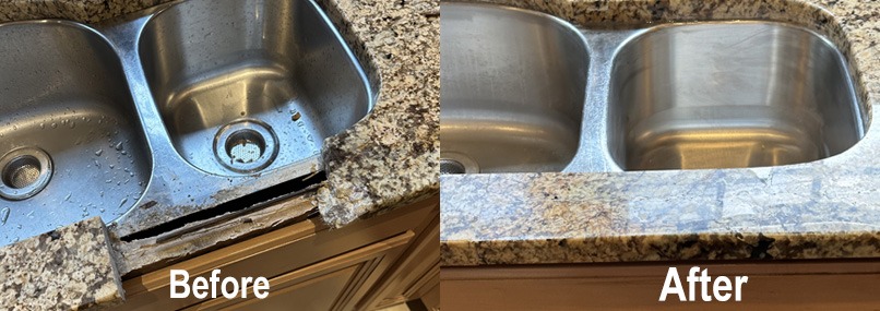 Quartz Kitchen Countertops Repair Services