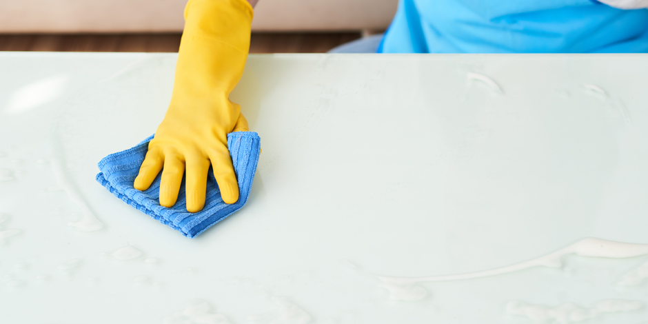 Marble Countertop Cleaning Process