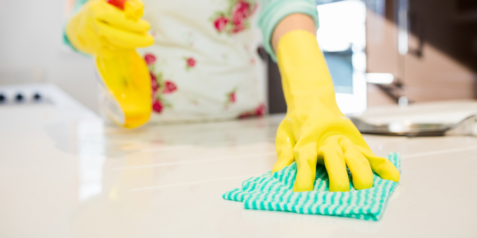 Cleaning Surface Countertops