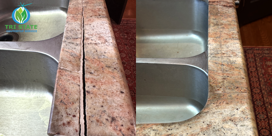 Quartz countertop cleaning and stain removal in Montgomery County